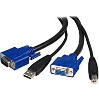 Startech SVUSB2N1_6 - Cable KVM de 1.8 m (VGA- USB)